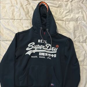 Superdry Black Hoodie for Men